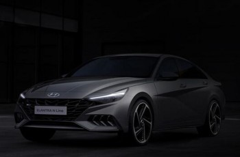 现代Elantra N Line预告图发布 车身线条更犀利