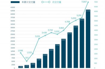 蔚来2020全年交付43728台，较2019年增长112.6%